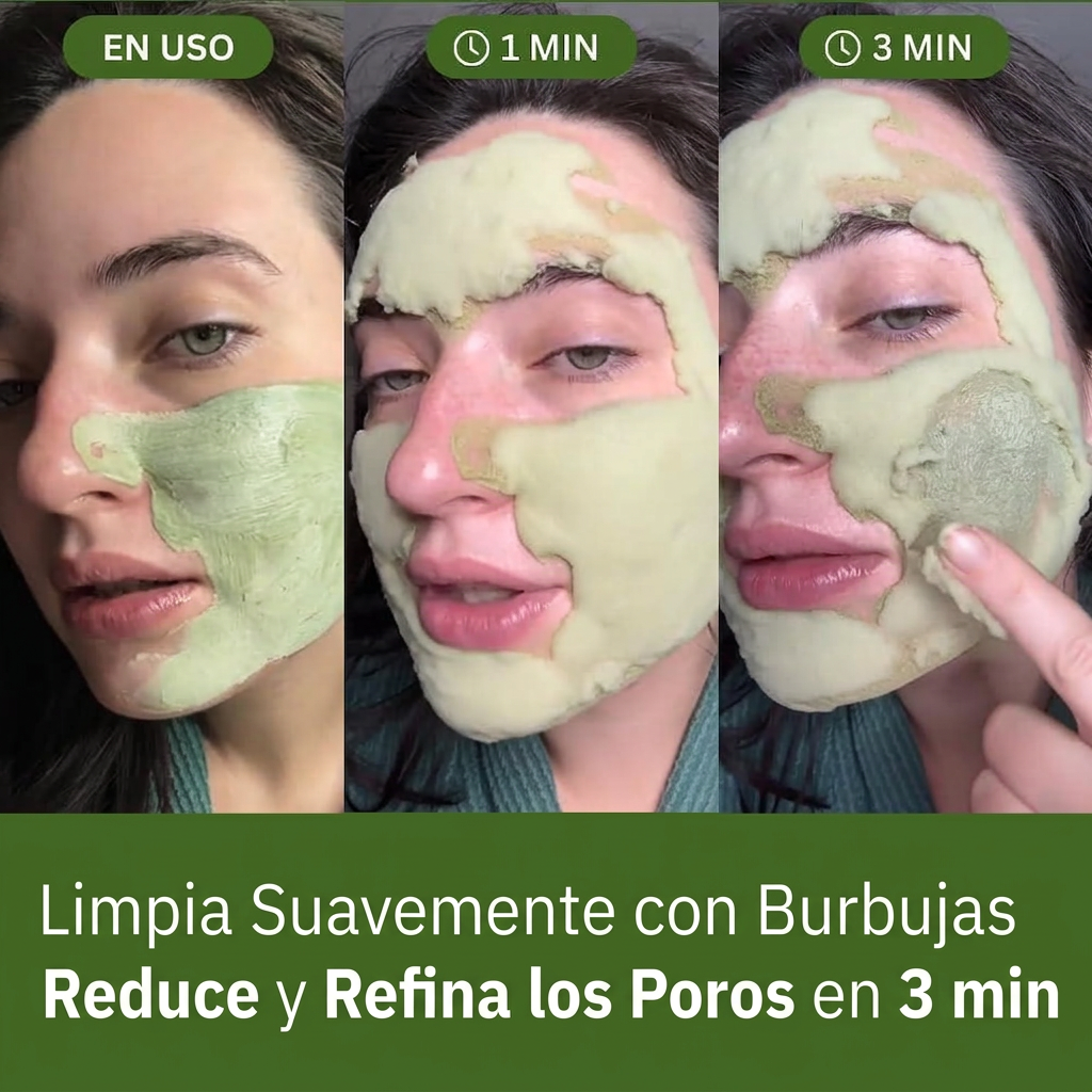 Mascarilla Espumosa Profunda de Albahaca Sagrada Larvanta