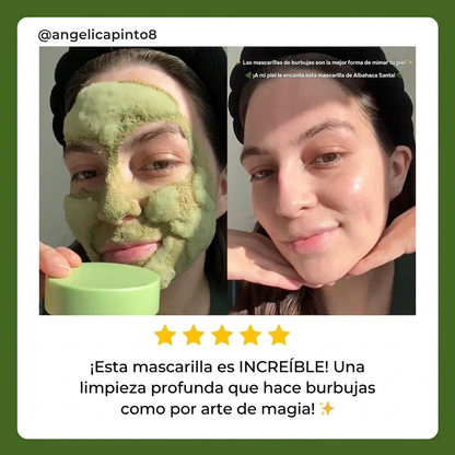 Mascarilla Espumosa Profunda de Albahaca Sagrada Larvanta