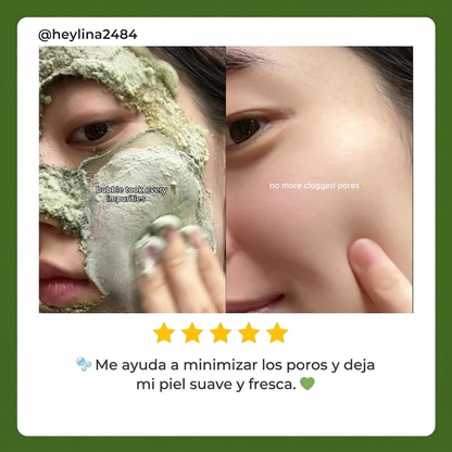 Mascarilla Espumosa Profunda de Albahaca Sagrada Larvanta